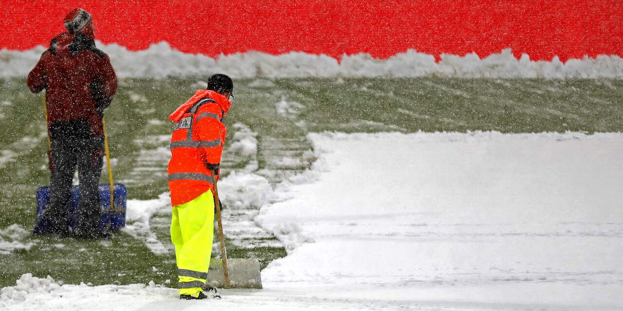 Ook Bundesliga-duel Bielefeld-Bremen afgelast wegens hevig winterweer