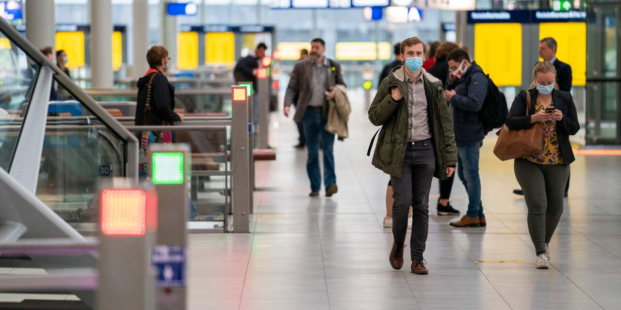 TU/e onderzoekt met sensoren op Utrecht Centraal of reizigers afstand houden