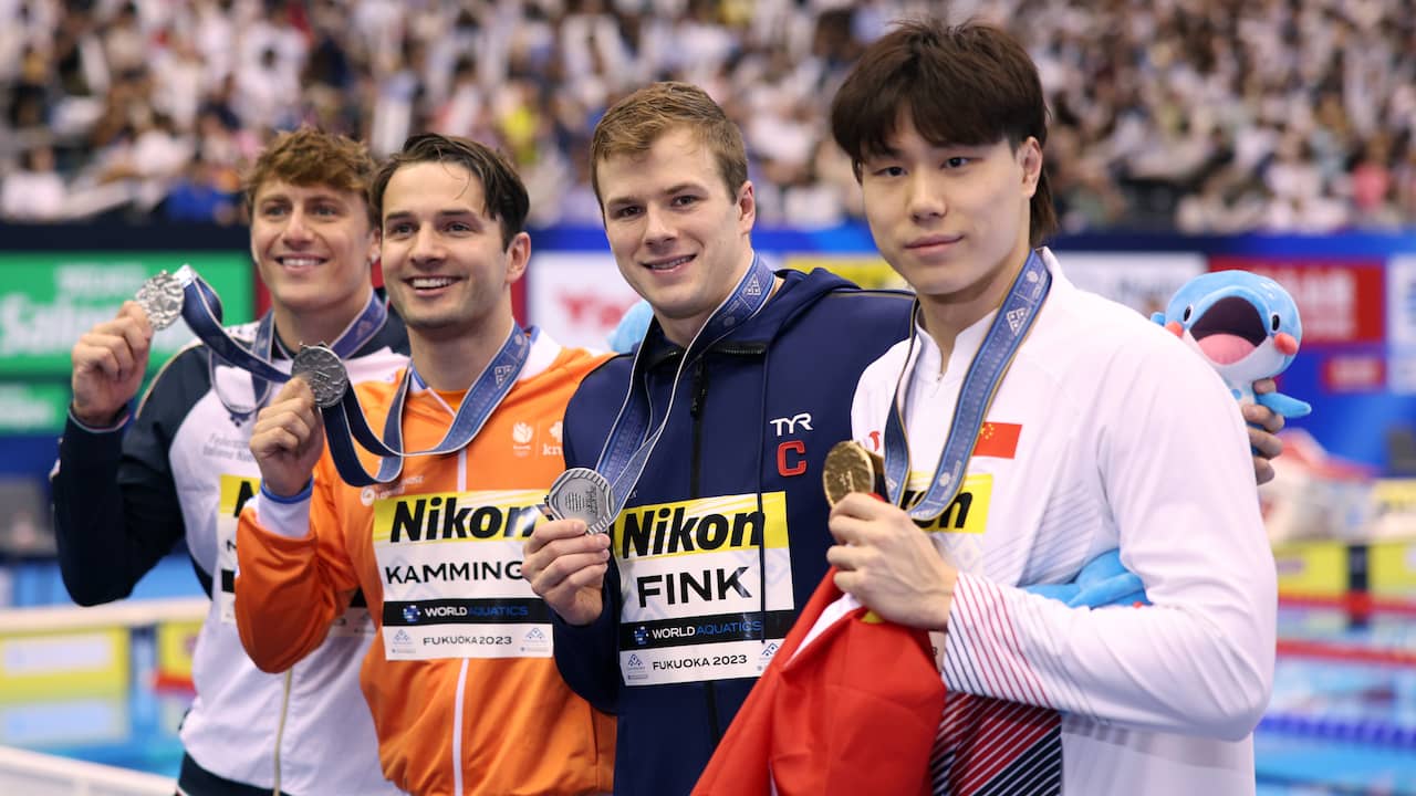 Rare fight at World Swimming Championships: Kamminga shares silver with other two |  Other Sports