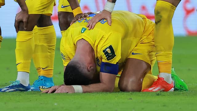 Ronaldo ontroostbaar na bekernederlaag met Al Nassr