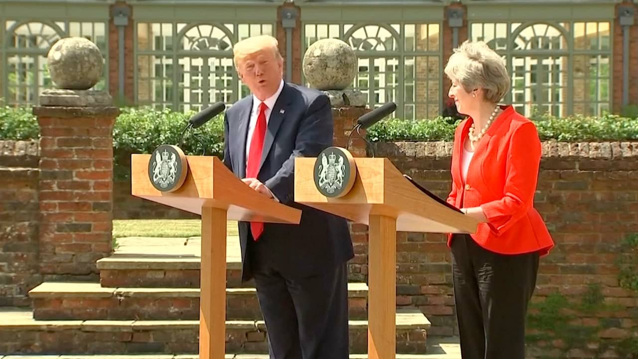 Beeld uit video: 'Wat Engeland ook doet, ik vind het prima', Trump over Brexit