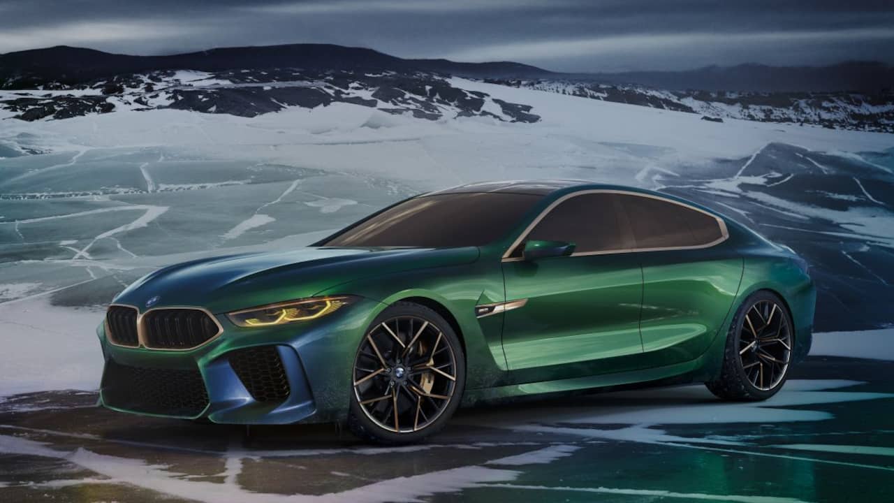 The bmw concept m8 sales gran coupé