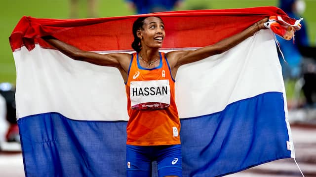 Sifan Hassan zorgde voor de eerste Nederlandse gouden atletiekmedaille op de Spelen sinds 1992.