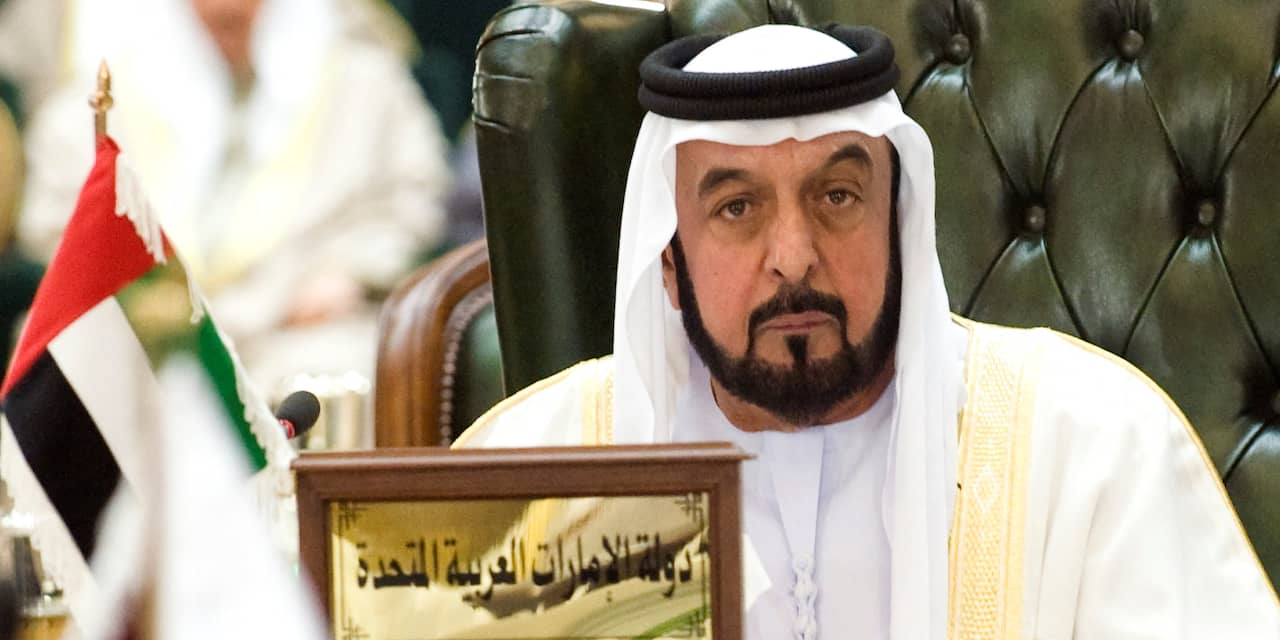 Sjeik Verenigde Arabische Emiraten Khalifa Bin Zayed Al Nahyan (73) overleden