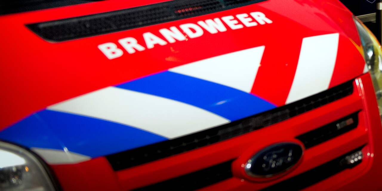 Brandweer rukt met veel materieel uit voor brand in natuurgebied