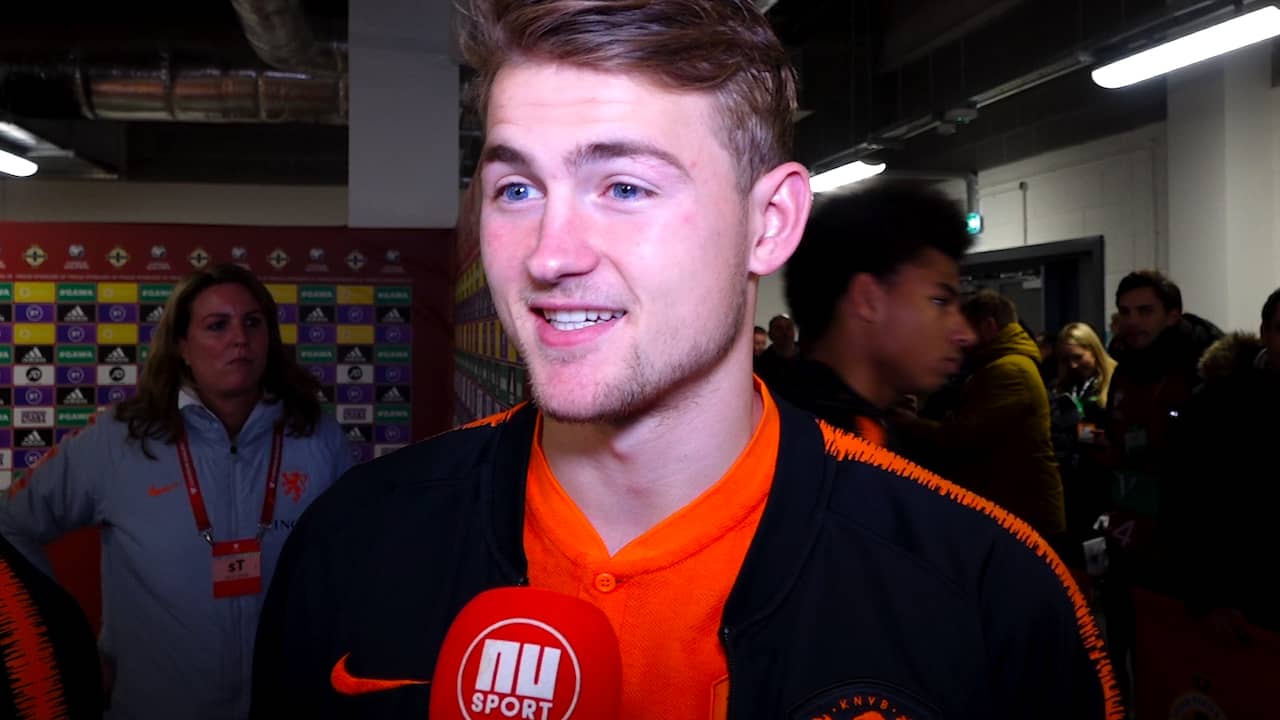 De Ligt: 'Houding aannemen na fluitsignaal was lastig'