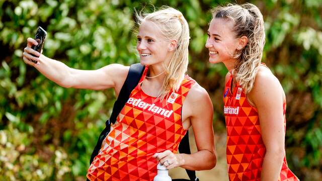 Visser met Anouk Vetter in de aanloop naar dit EK