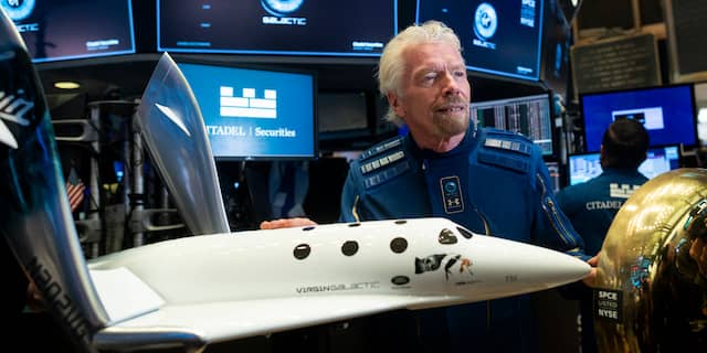 Richard Branson Virgin Galactic