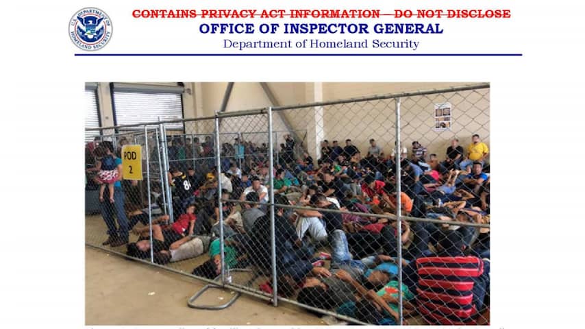 Regeringswaakhond hekelt omstandigheden in migrantendetentiecentra VS