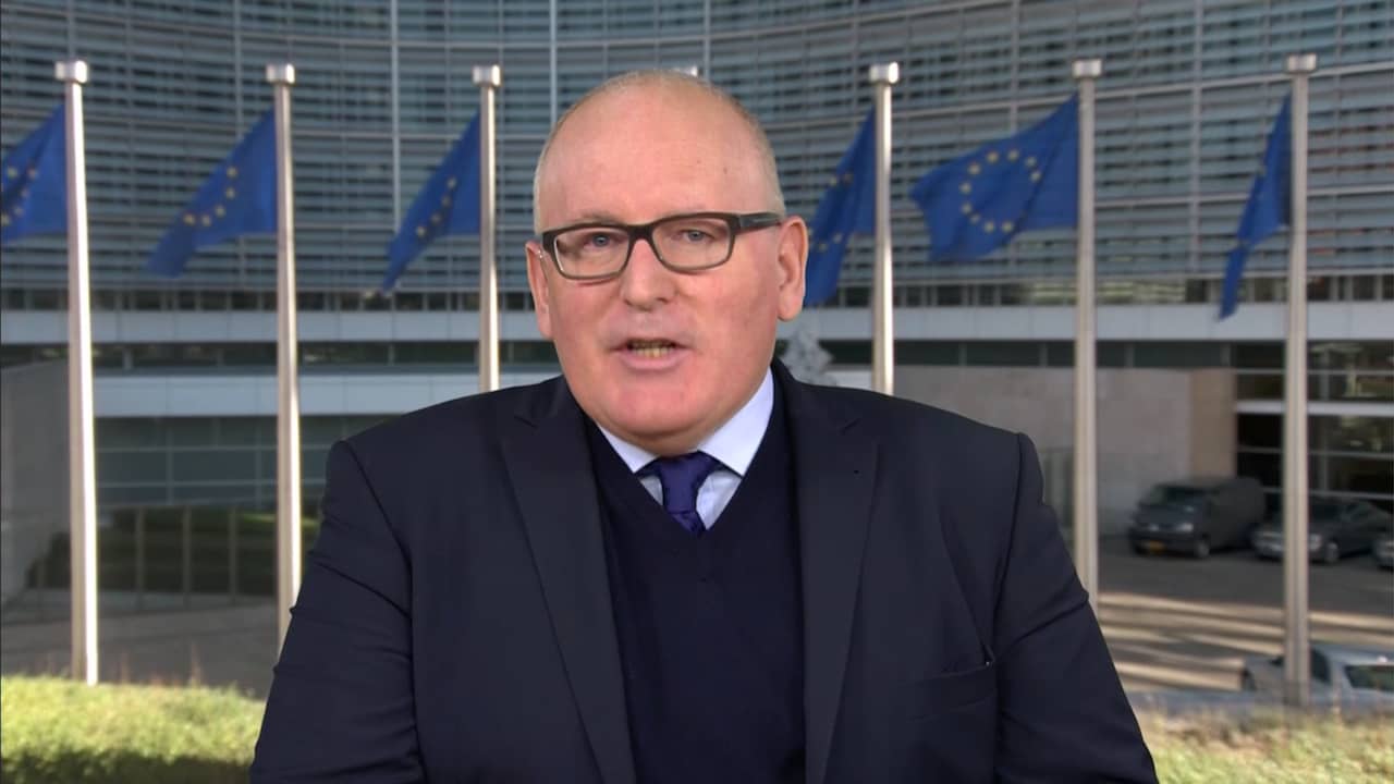 Beeld uit video: Timmermans: Succesvol EU is in strategisch belang van VS 