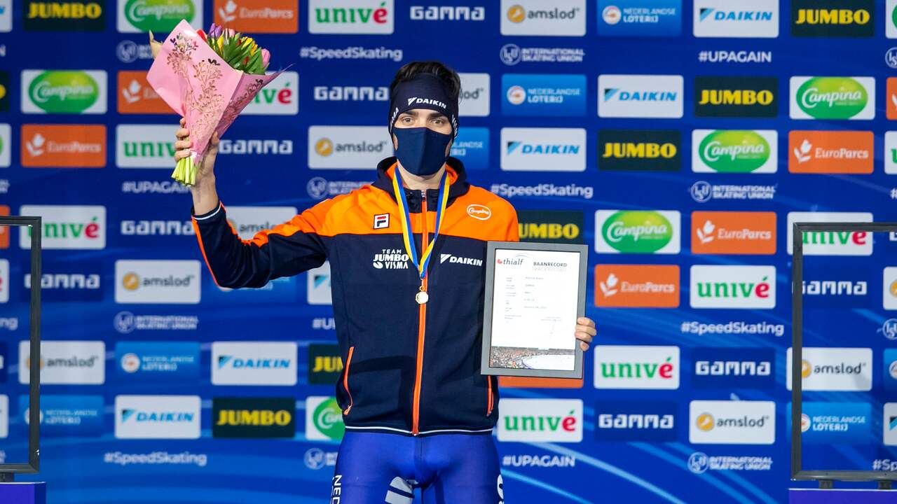 Patrick Roest reed ook een officieus wereldrecord op een laaglandbaan.