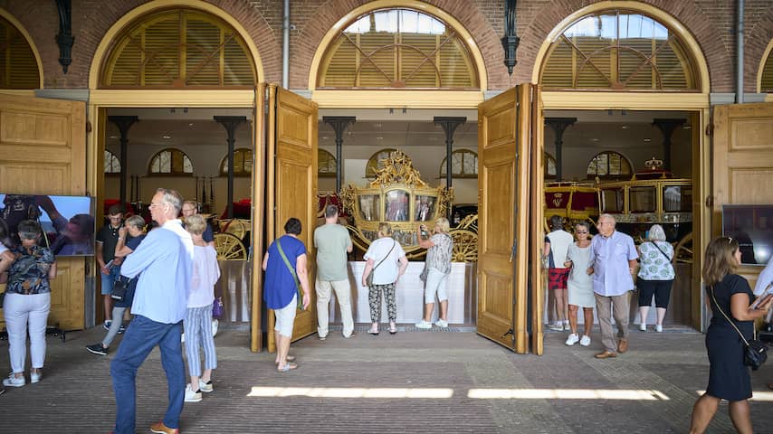 Paleis Noordeinde en Koninklijke Stallen acht dagen langer open voor publiek