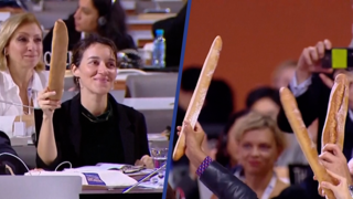 Fransen zwaaien met baguettes bij benoeming werelderfgoed