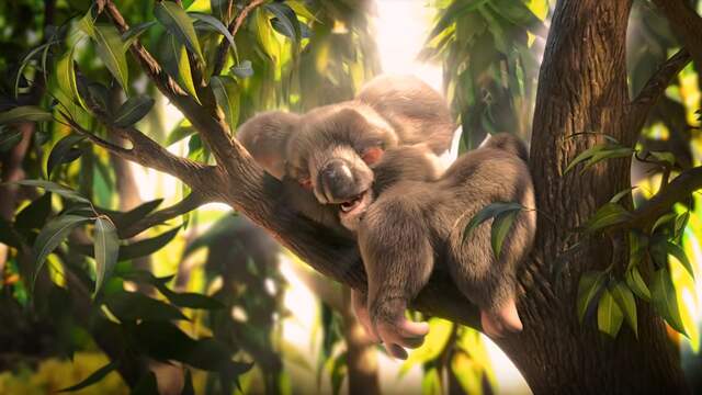 Ed Sheeran als koala