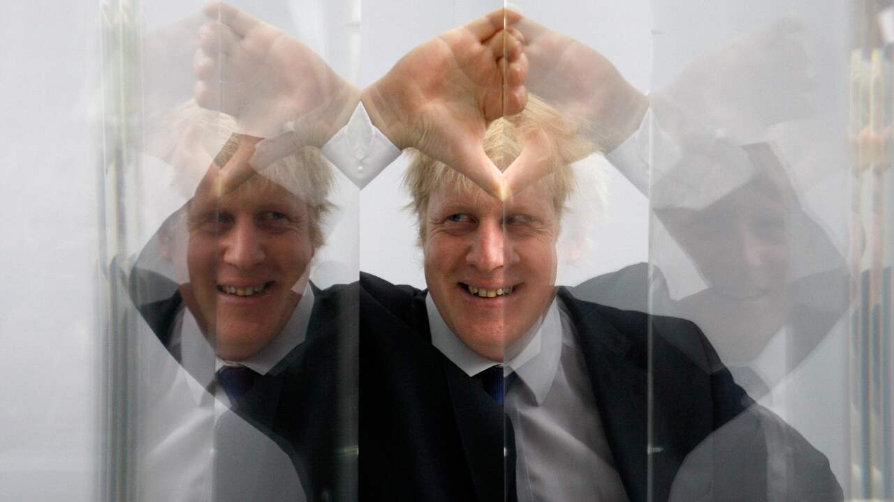 Boris Johnson als burgemeester van Londen (2011).