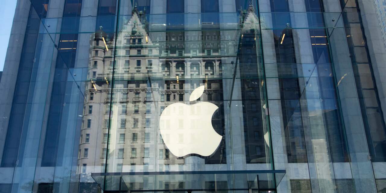 Apple boekt omzetrecord ondanks tegenvallende iPhone-verkoop