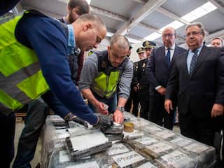 Spaanse politie onderschept recordhoeveelheid cocaïne in haven Algeciras