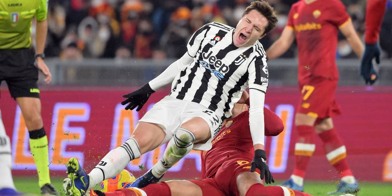 Juventus-aanvaller Chiesa langdurig uitgeschakeld met kruisbandblessure