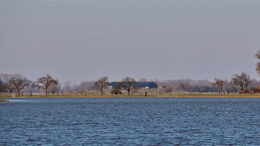 Panorama over de IJssel, Deventer