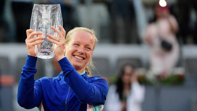 Kiki Bertens schreef in 2019 het graveltoernooi in Madrid op haar naam en steeg daardoor naar de historische vierde plek op de wereldranglijst.