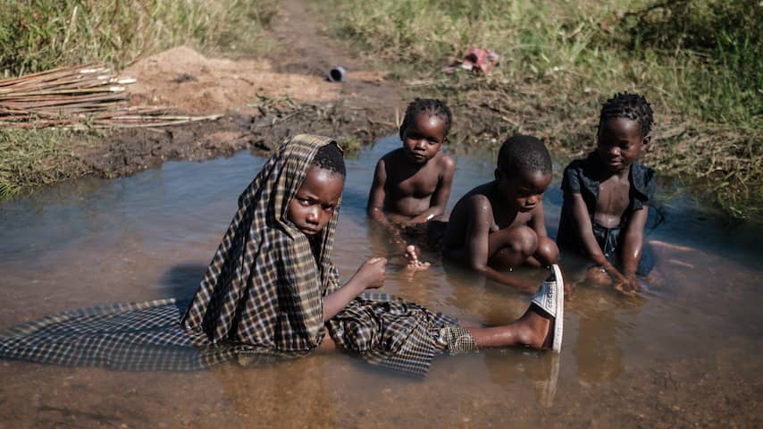 Kinderen in Mozambique