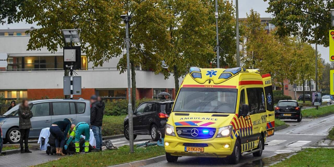 Meisje gewond na aanrijding op de Noorderkeerkring