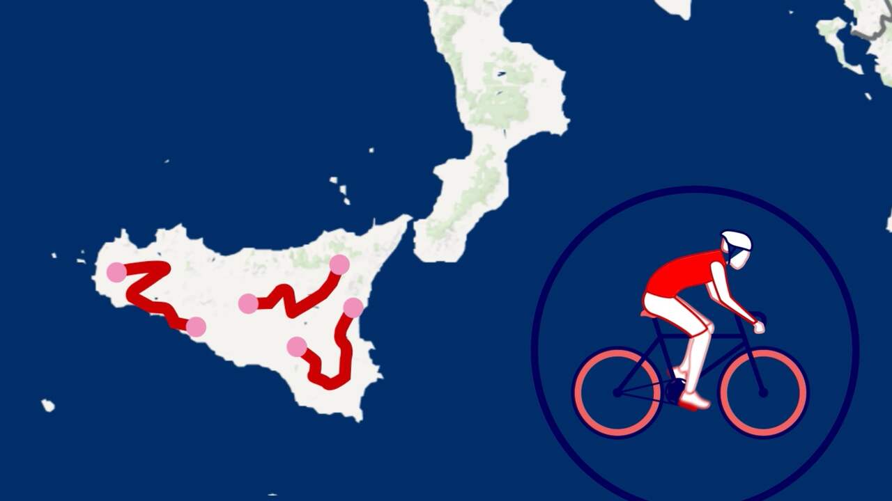 Beeld uit video: Dit zijn de etappes van de Giro d'Italia 2018