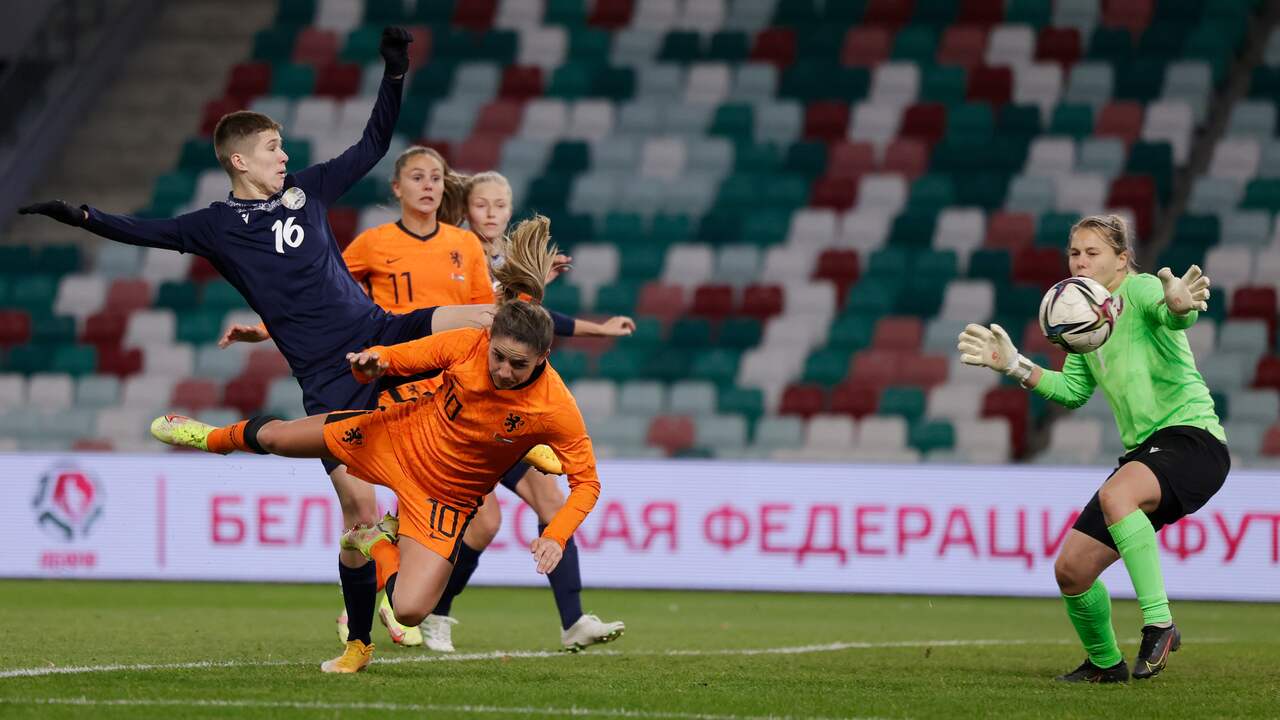 Oranjevrouwen Worstelen Zich Naar Zege Op Belarus In Wk Kwalificatie Nu Het Laatste Nieuws Het Eerst Op Nu Nl