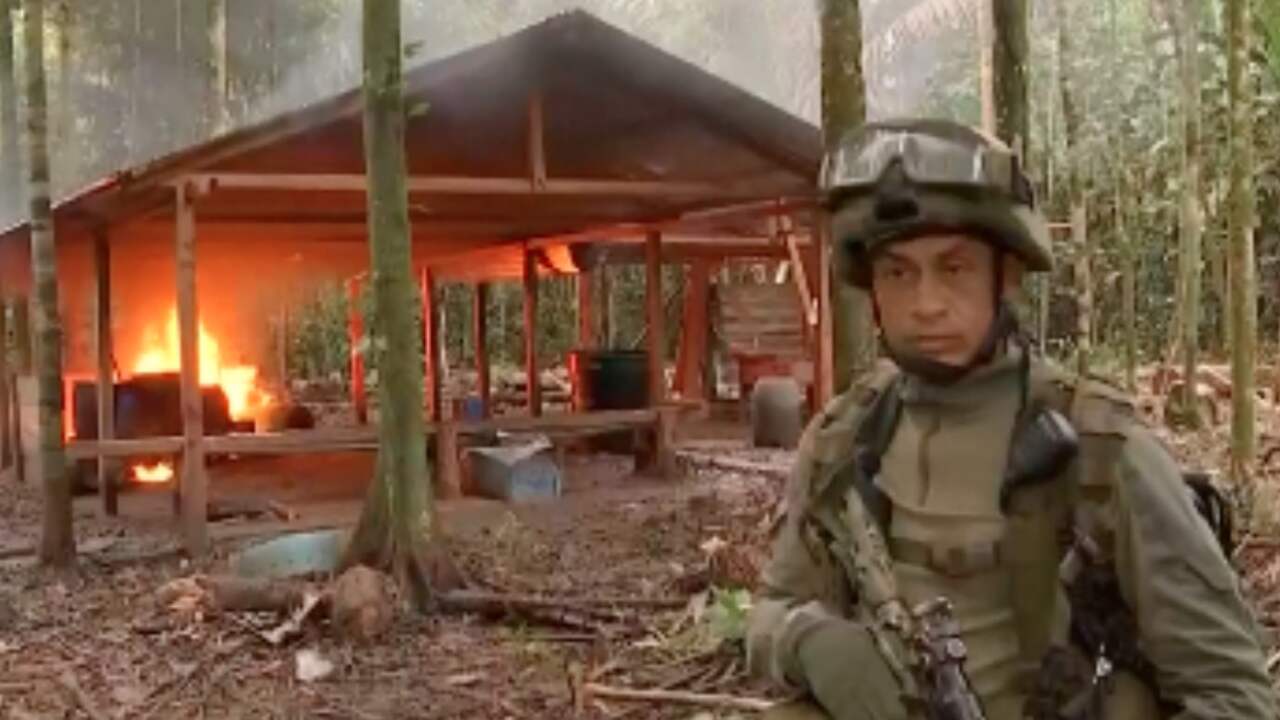 Colombia steekt 104 cocaïnelaboratoria in brand