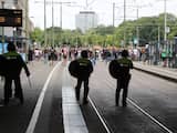 Vierhonderd arrestaties rond betoging tegen coronaspoedwet op Malieveld