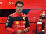 Leclerc maakt Ferrari geen verwijten: 'Ik reed zelf te hard in de pits'