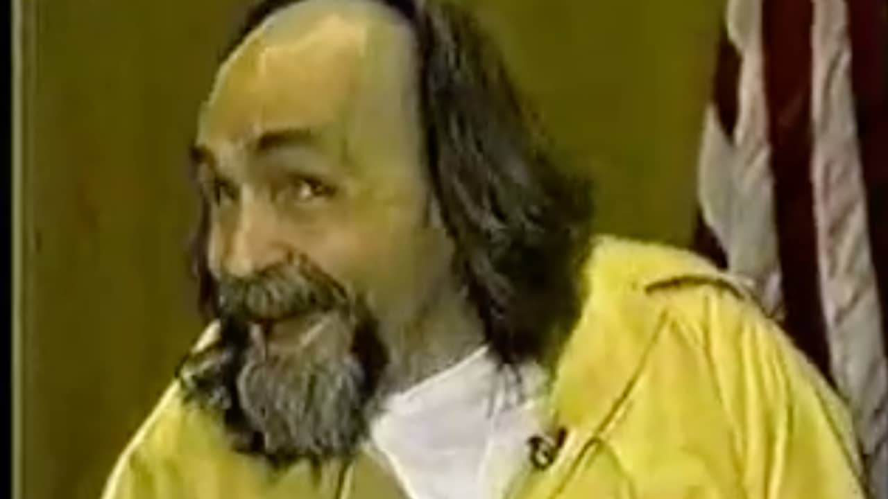 Beeld uit video: Vier angstaanjagende uitspraken van sekteleider Charles Manson