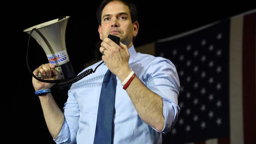 Marco Rubio stopt campagne na winst Trump in vier staten