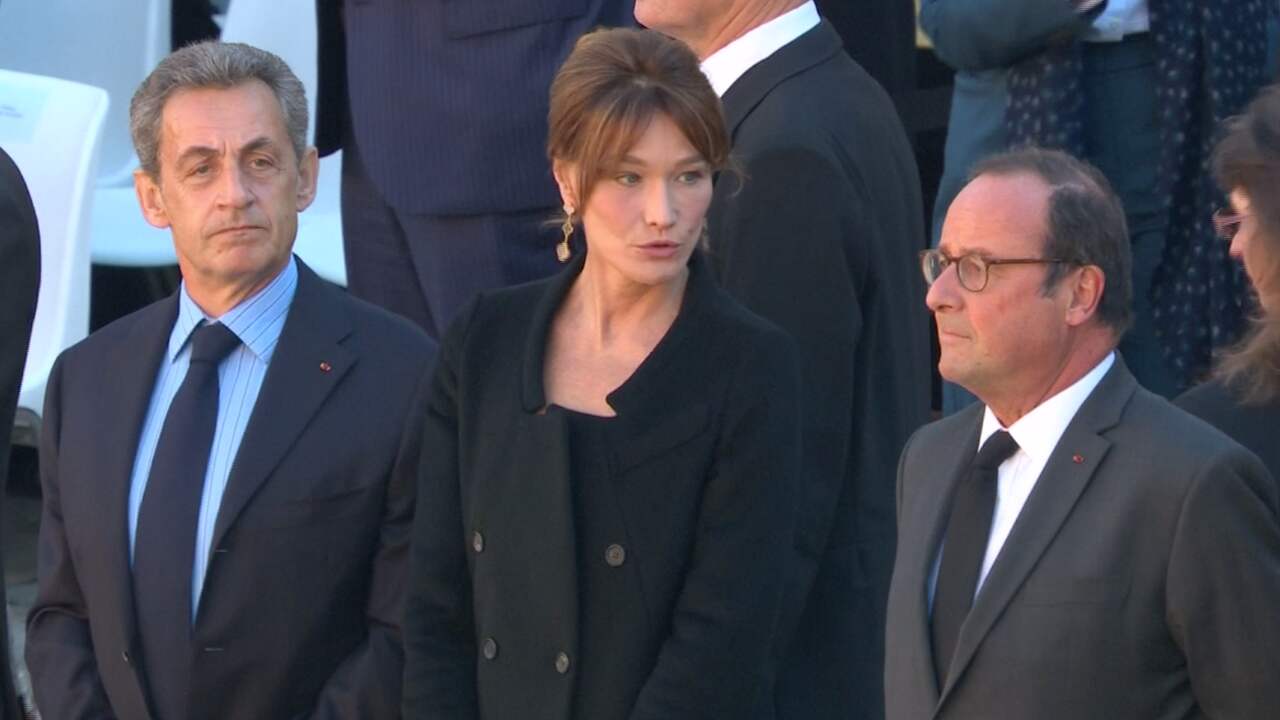 Oud-presidenten aanwezig bij grote herdenking Aznavour