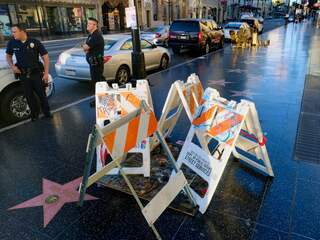 Walk of Fame-ster van Trump in Hollywood weer beschadigd