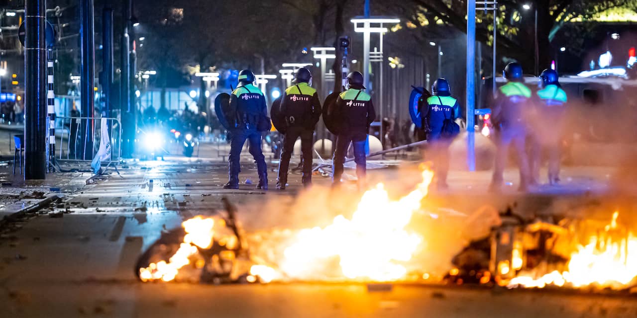 Bij rellen in Rotterdam gewond geraakte mensen zijn niet in levensgevaar