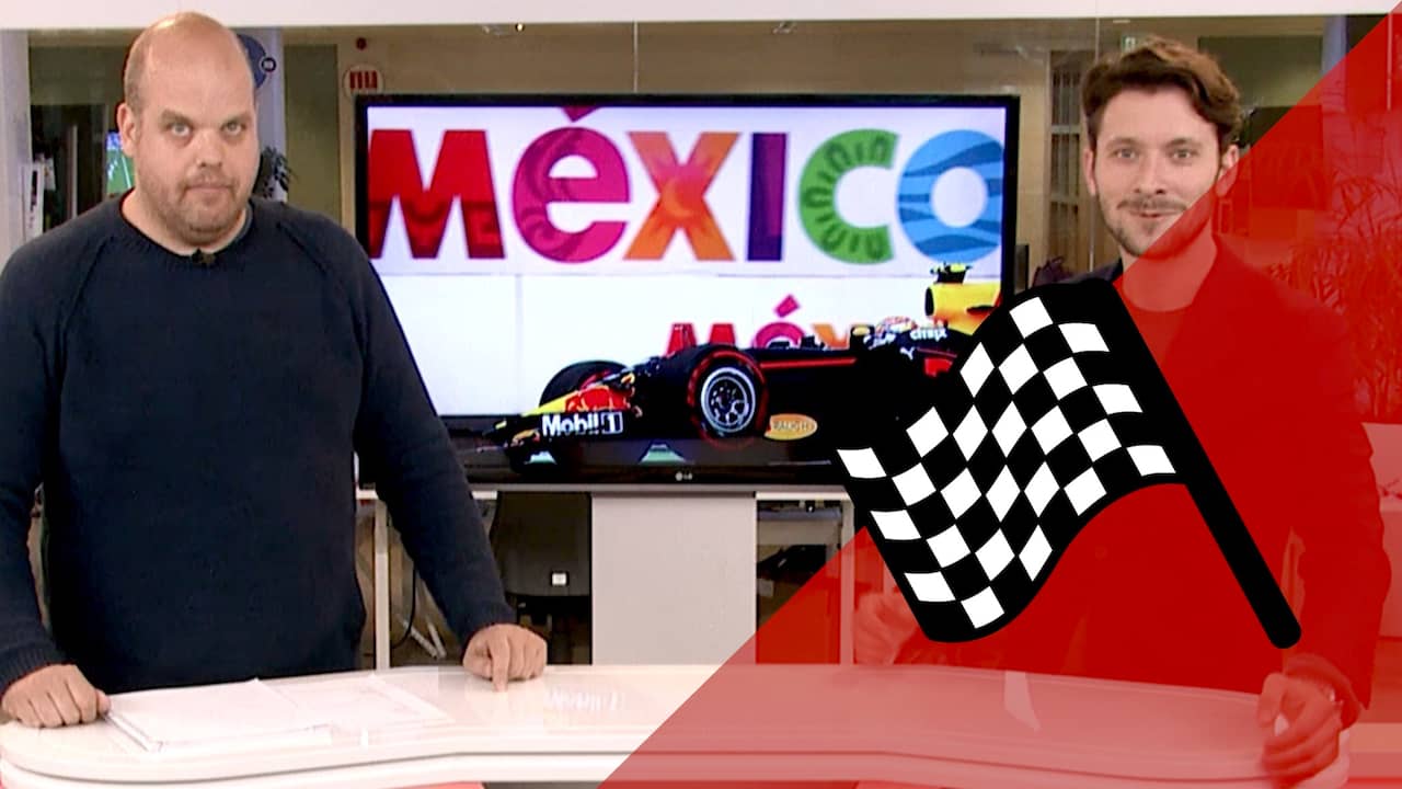 Beeld uit video: Vooruitblik F1: 'Verstappen kan weer winnen in Mexico'