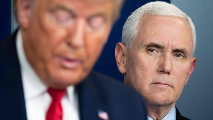 Oud-vicepresident Pence weigert Trump te steunen: 'Zal geen verrassing zijn'