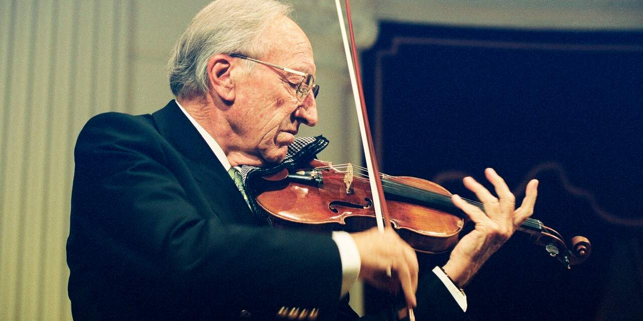 Concertmeester en violist Herman Krebbers (94) overleden