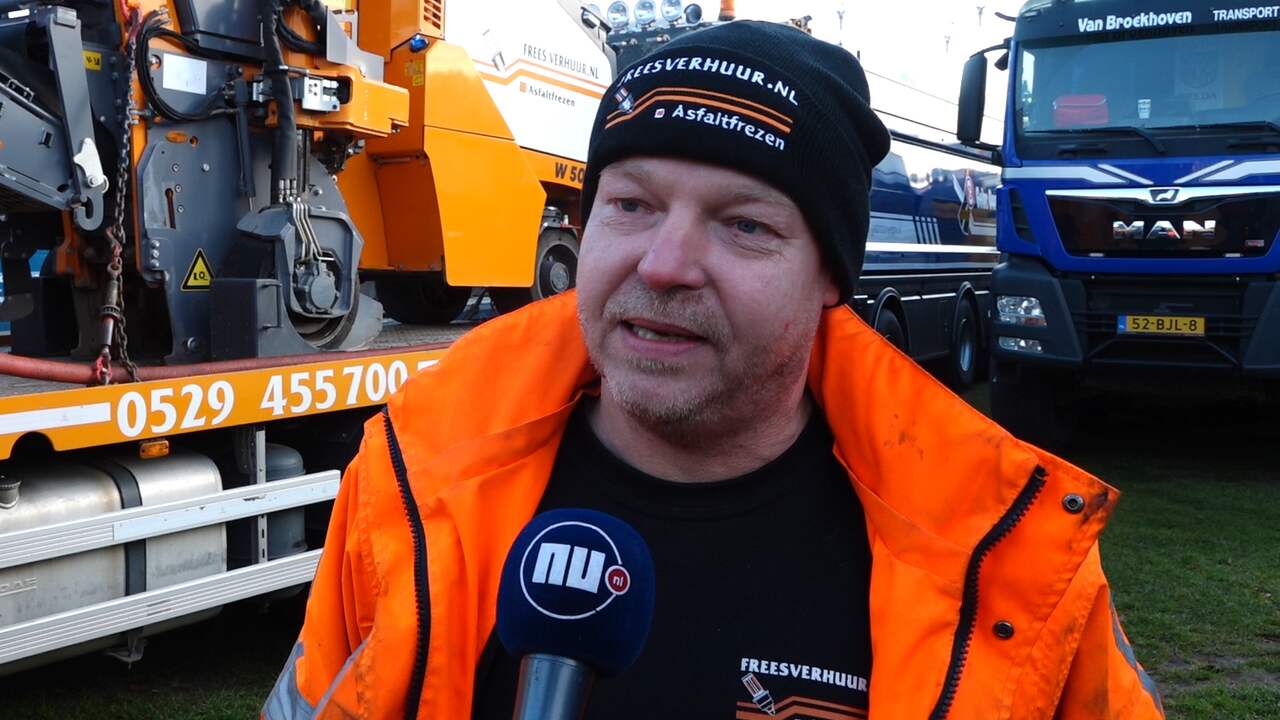 Bouwsectorprotest: 'Als het zo doorgaat, dondert alles in elkaar'