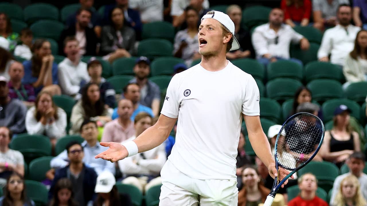 Nonostante una vittoria per set, Van Rijthoven non può fare acrobazie contro Djokovic a Wimbledon |  ADESSO