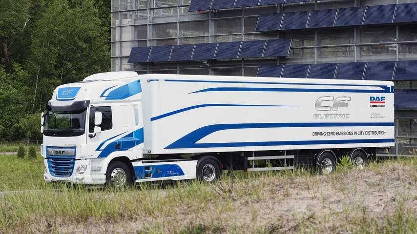 Elektrische vrachtwagen VDL Groep en DAF