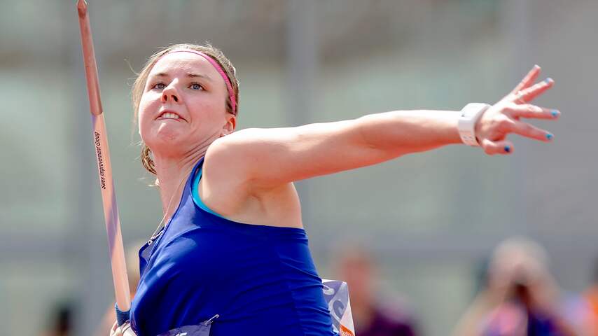 Speerwerper Lisanne Schol wint Gouden Spike met nationaal record
