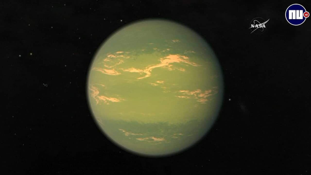 Beeld uit video: Belgische astronomen ontdekken planeten met kans op leven 