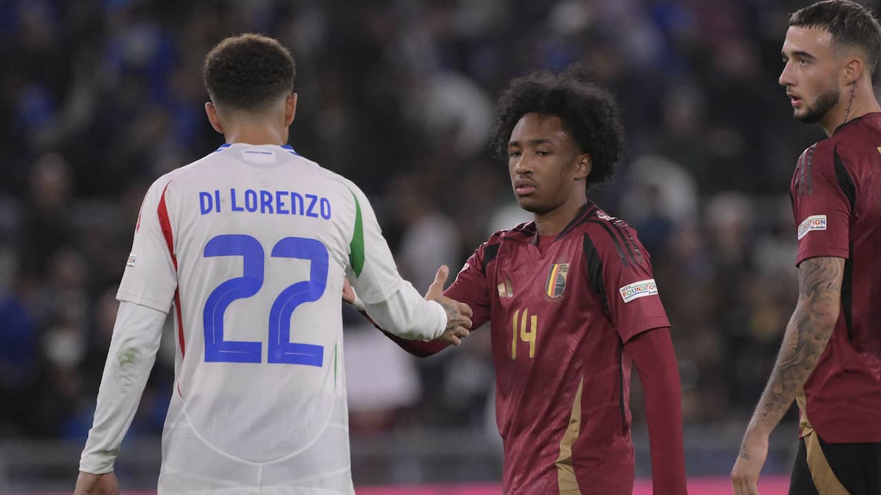 Beeld uit video: Samenvatting: Doelpuntrijke kraker tussen Italië en België in Nations League