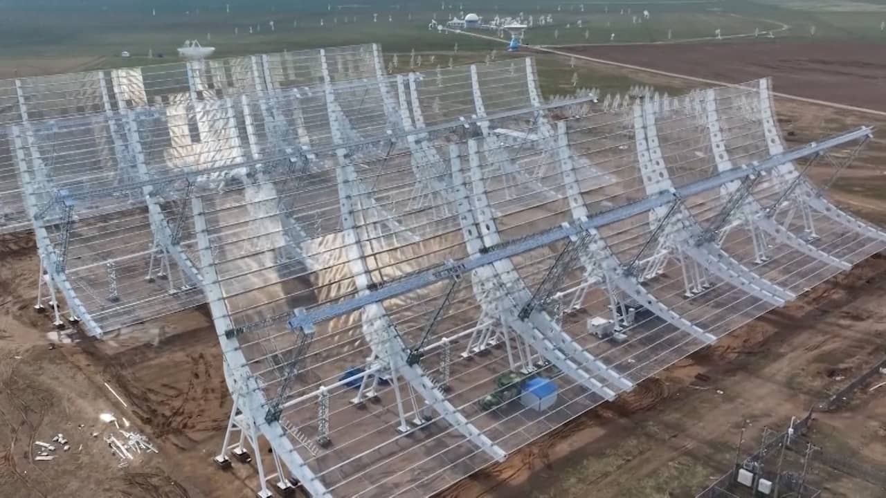 Beeld uit video: China voorspelt zonnestormen met nieuwe radiotelescoop