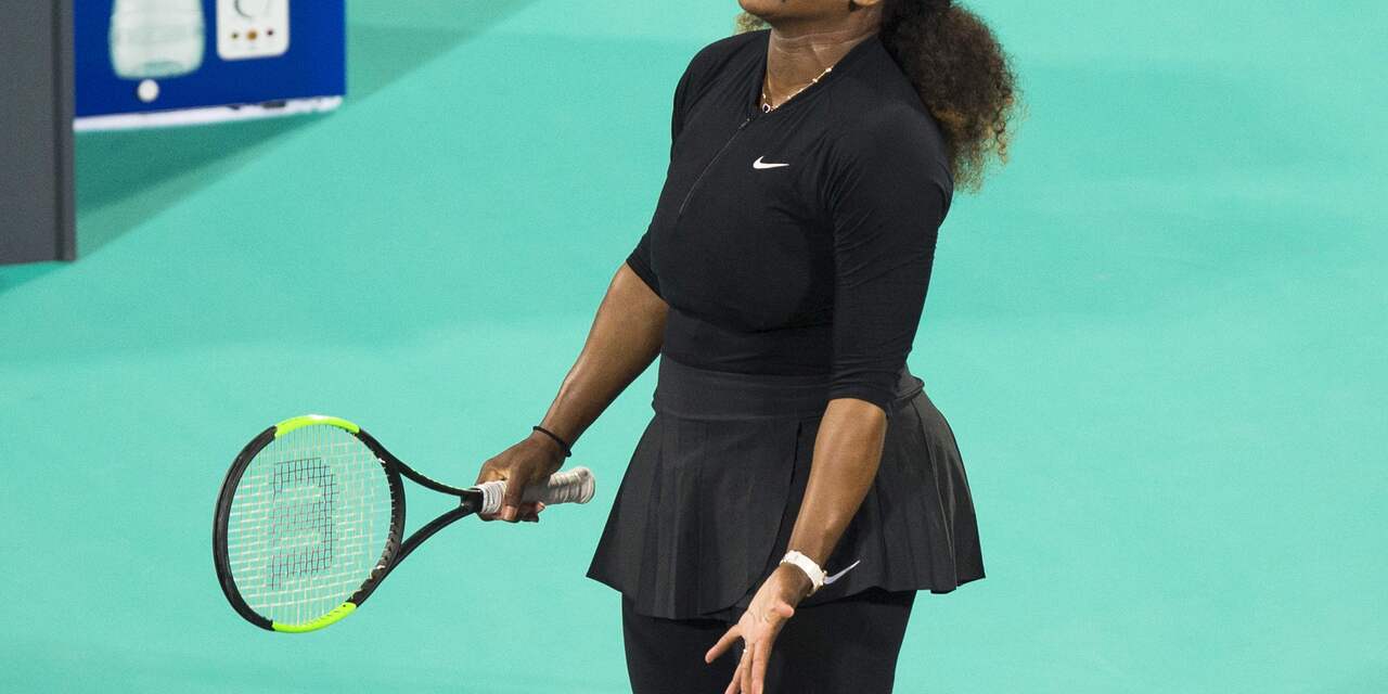 Serena Williams fysiek niet klaar om titel te verdedigen bij Australian Open