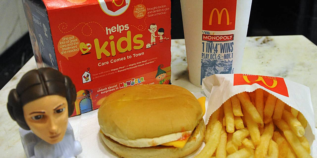 Foodwatch dient klacht tegen McDonald's in wegens kinderreclame