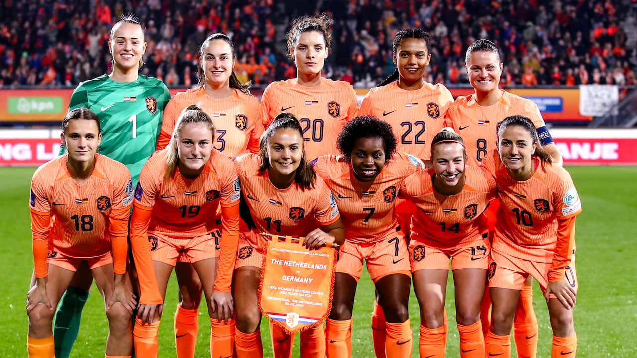 Oranjevrouwen ontlopen toplanden in kwalificatiereeks voor EK van 2025