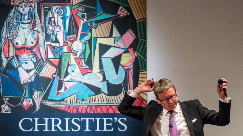 Werk Picasso levert hoogste veilingbedrag in 2015 op